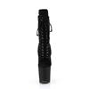 Pleaser - FLAMINGO1045VEL Bottes de plateforme, Pole dance chaussures - Noir Product image